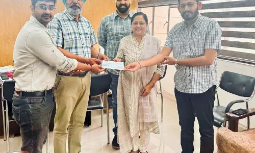कृषि university द्वारा संचालित स्टार्टअप को बाजरा आधारित नवाचार के लिए 1.5 लाख रुपये का अनुदान मिला कृषि university द्वारा संचालित स्टार्टअप को बाजरा आधारित नवाचार के लिए 1.5 लाख रुपये का अनुदान मिला