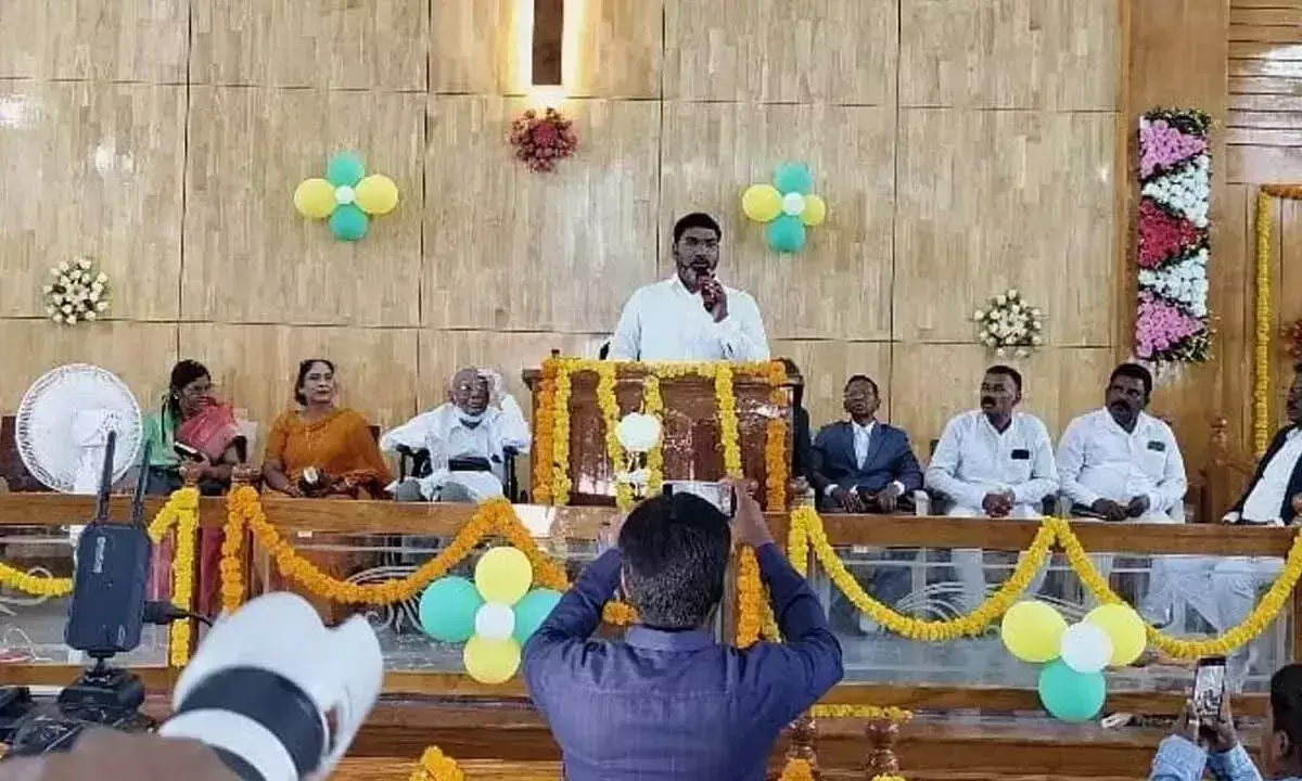 MB बेथेल चर्च का भव्य समारोह और सामुदायिक भागीदारी के साथ आइज़ा मंडल में उद्घाटन किया गया MB बेथेल चर्च का भव्य समारोह और सामुदायिक भागीदारी के साथ आइज़ा मंडल में उद्घाटन किया गया
