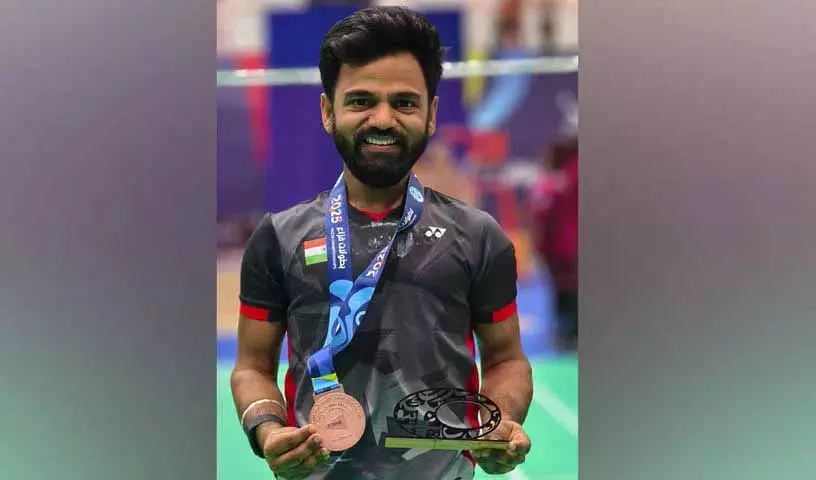 Para shuttler Krishna ने अपना पदक भारतीय सशस्त्र बलों को समर्पित किया Para shuttler Krishna ने अपना पदक भारतीय सशस्त्र बलों को समर्पित किया