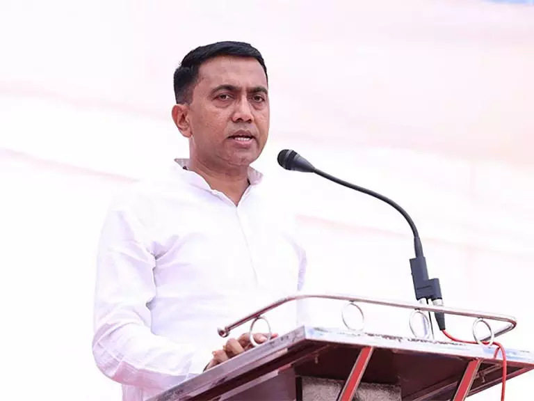 CM प्रमोद सावंत ने बिचोलिम में नए सरकारी कार्यालय परिसर की आधारशिला रखी CM प्रमोद सावंत ने बिचोलिम में नए सरकारी कार्यालय परिसर की आधारशिला रखी