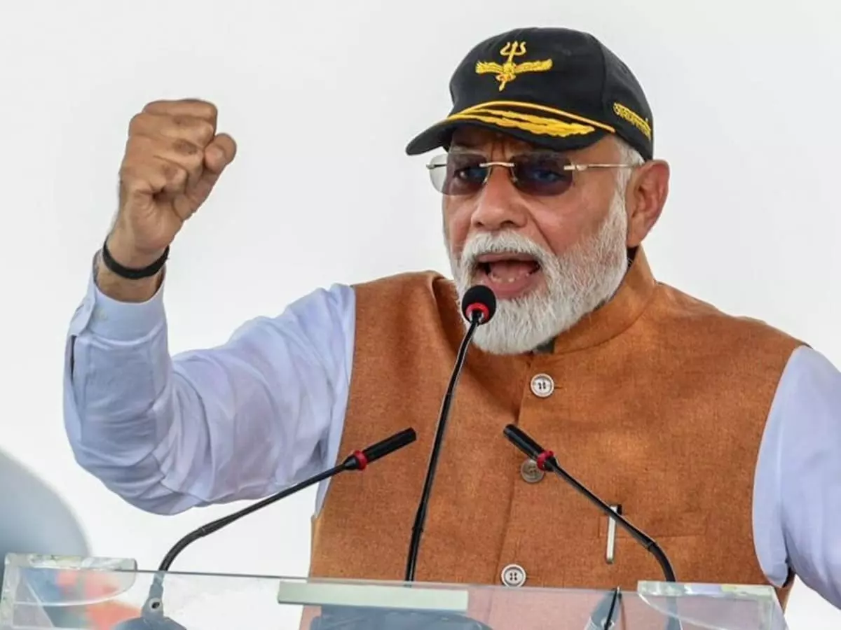 PM Modi ने Pakistan को दी चेतावनी, बोले- हम घर में घुसकर मारेंगे, बचने का मौका भी नहीं देंगे PM Modi ने Pakistan को दी चेतावनी, बोले- हम घर में घुसकर मारेंगे, बचने का मौका भी नहीं देंगे