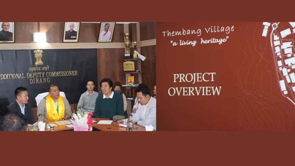 दिरांग में थेम्बांग समिति की बैठक के दौरान Arunachal ने यूनेस्को की मान्यता के लिए जोर दिया दिरांग में थेम्बांग समिति की बैठक के दौरान Arunachal ने यूनेस्को की मान्यता के लिए जोर दिया
