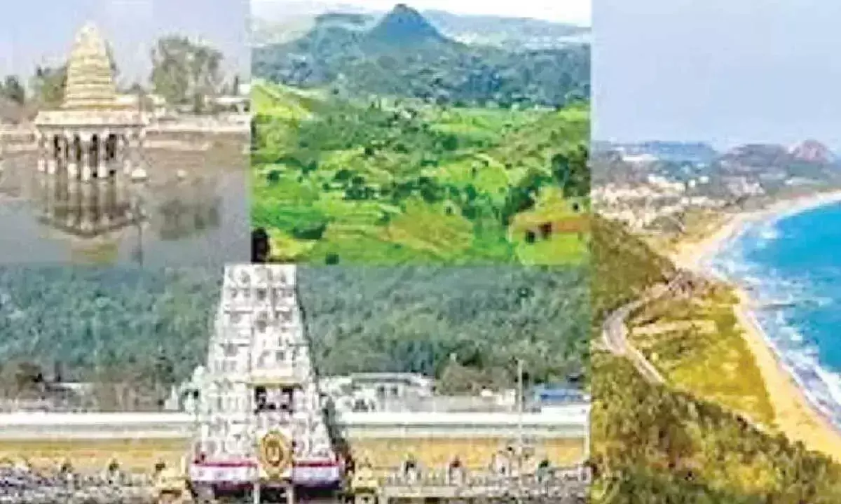 Andhra: पर्यटन नीति रोजगार सृजन, पर्यटन स्थलों के प्रचार पर केंद्रित है Andhra: पर्यटन नीति रोजगार सृजन, पर्यटन स्थलों के प्रचार पर केंद्रित है