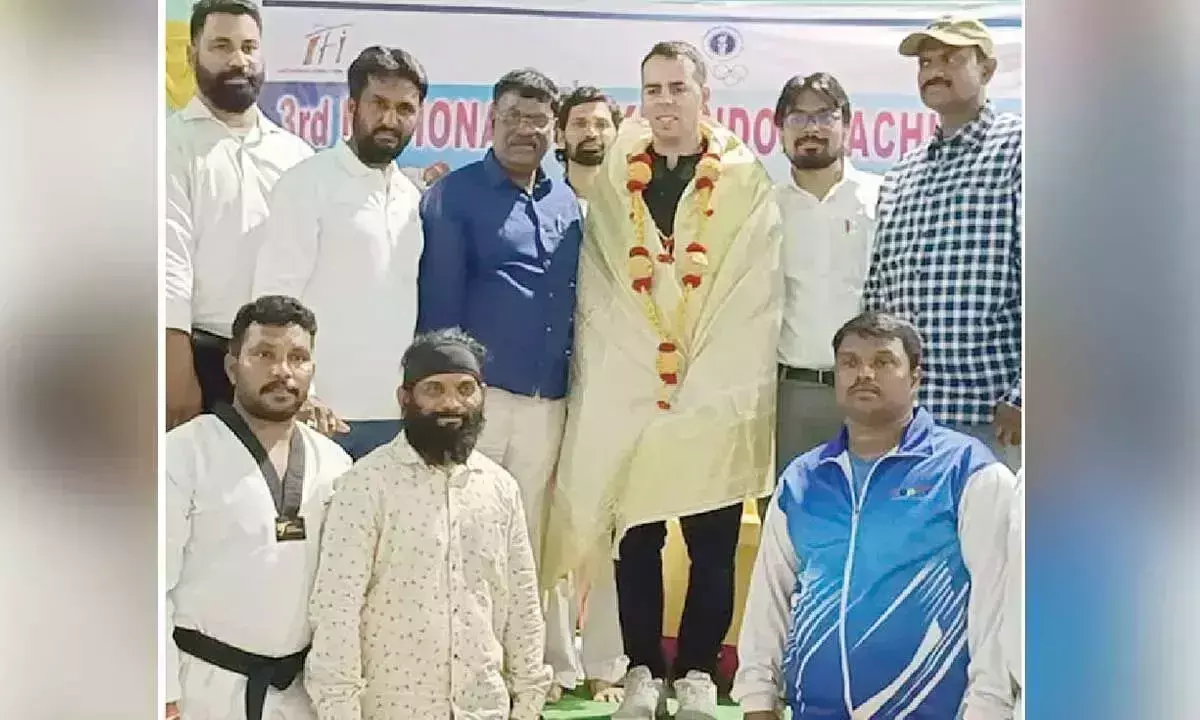Andhra: राष्ट्रीय ताइक्वांडो पर सेमिनार शुरू Andhra: राष्ट्रीय ताइक्वांडो पर सेमिनार शुरू