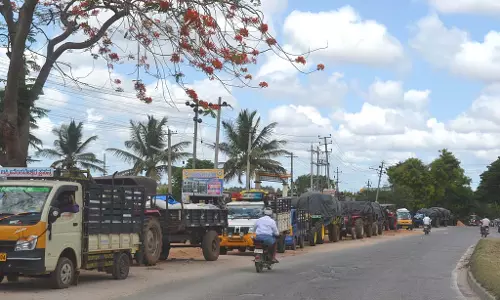 Hunsur : समर्थन मूल्य केंद्र पर किसानों का शोषण