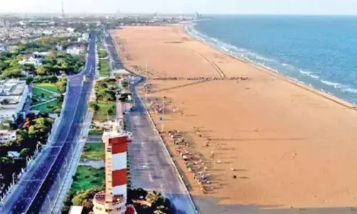 मरीना और Besant Nagar समुद्र तटों पर दिव्यांगों के लिए पार्किंग स्थलों का अतिक्रमण