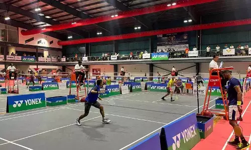 Yonex-Sunrise All India सीनियर रैंकिंग बैडमिंटन चैंपियनशिप में सनीथ ने सत्यमूर्ति को हराया