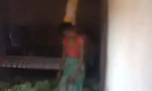 बेटी और दामाद गए थे रिश्तेदार यहां, बुजुर्ग महिला की संदिग्ध मौत
