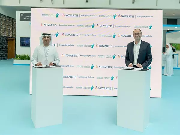 Abu Dhabi पब्लिक हेल्थ सेंटर, नोवार्टिस मिडिल ईस्ट ने समझौता ज्ञापन पर हस्ताक्षर किए Abu Dhabi पब्लिक हेल्थ सेंटर, नोवार्टिस मिडिल ईस्ट ने समझौता ज्ञापन पर हस्ताक्षर किए