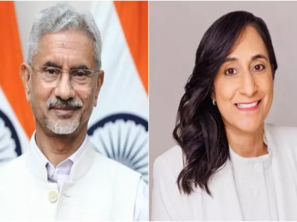 Jaishankar ने कनाडा की विदेश मंत्री के रूप में अनीता आनंद की नियुक्ति पर उन्हें बधाई दी Jaishankar ने कनाडा की विदेश मंत्री के रूप में अनीता आनंद की नियुक्ति पर उन्हें बधाई दी