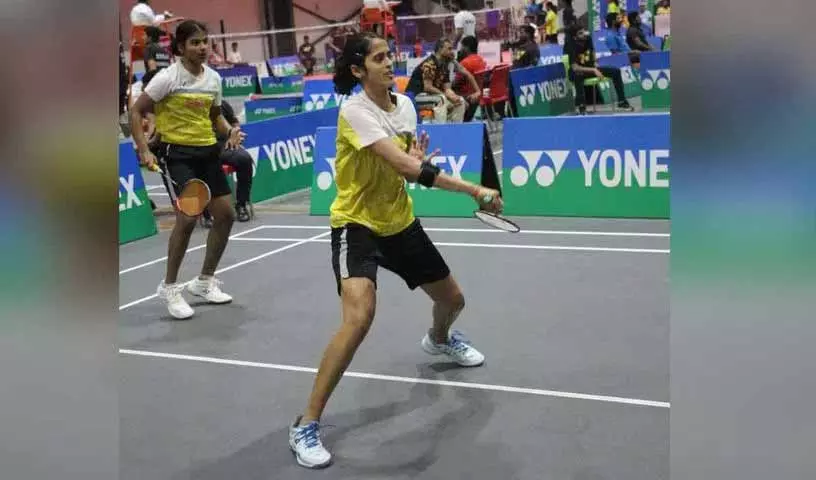 Mansi Singh ने अखिल भारतीय सीनियर रैंकिंग बैडमिंटन टूर्नामेंट में निवेथा को हराया Mansi Singh ने अखिल भारतीय सीनियर रैंकिंग बैडमिंटन टूर्नामेंट में निवेथा को हराया
