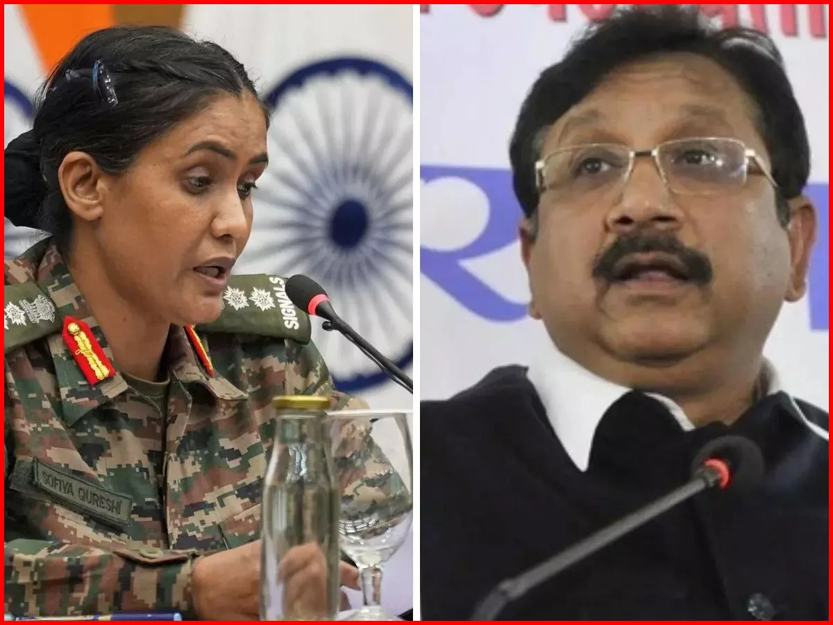 BIG BREAKING: मंत्री पर FIR के निर्देश, हाईकोर्ट ने सख्त रुख अपनाया, कर्नल सोफिया कुरैशी पर दिए गए बयान पर स्वत: संज्ञान लिया BIG BREAKING: मंत्री पर FIR के निर्देश, हाईकोर्ट ने सख्त रुख अपनाया, कर्नल सोफिया कुरैशी पर दिए गए बयान पर स्वत: संज्ञान लिया