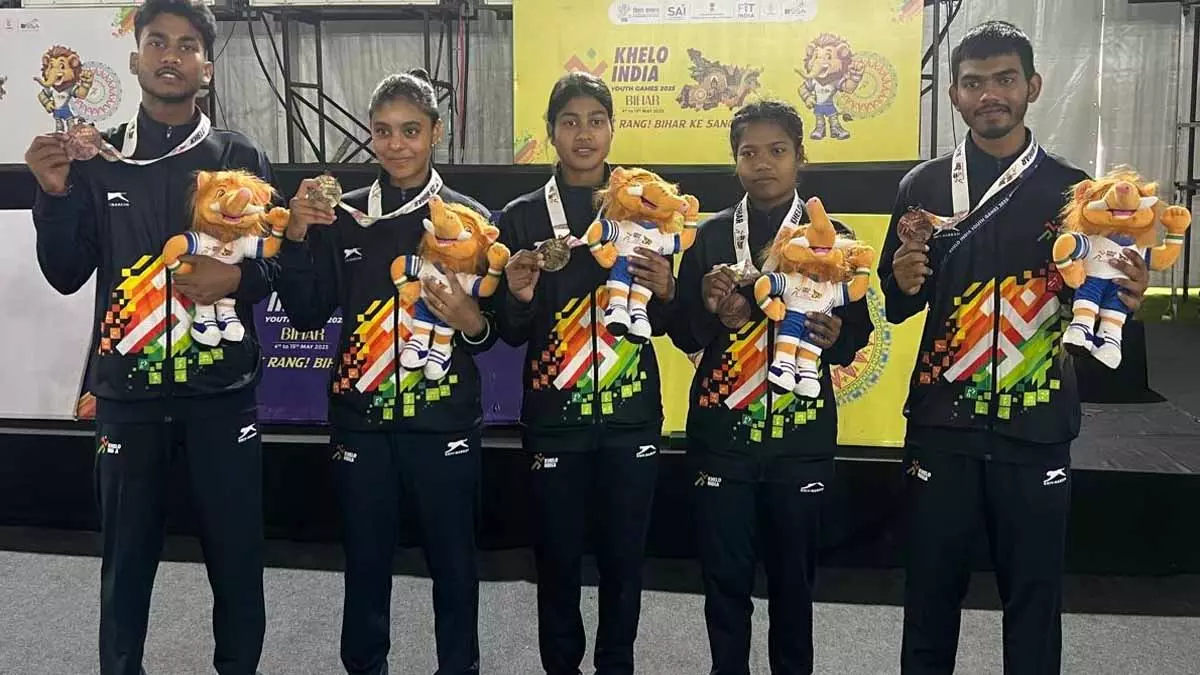 KIYG 2025: बिहार, जम्मू-कश्मीर ने वेटलिफ्टिंग में पहला पदक जीता, 5 दिवसीय आयोजन में 13 राष्ट्रीय रिकॉर्ड बने KIYG 2025: बिहार, जम्मू-कश्मीर ने वेटलिफ्टिंग में पहला पदक जीता, 5 दिवसीय आयोजन में 13 राष्ट्रीय रिकॉर्ड बने