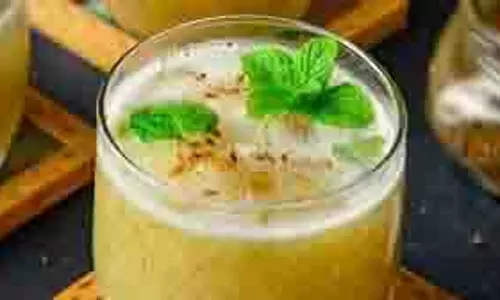 Mango Panna:बस चंद मिनटों में बनाएं कड़वा-मीठा मैंगो पन्ना Mango Panna:बस चंद मिनटों में बनाएं कड़वा-मीठा मैंगो पन्ना