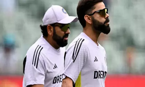 Shikhar Dhawan ने टेस्ट क्रिकेट से संन्यास लेने के बाद रोहित और विराट को श्रद्धांजलि दी Shikhar Dhawan ने टेस्ट क्रिकेट से संन्यास लेने के बाद रोहित और विराट को श्रद्धांजलि दी