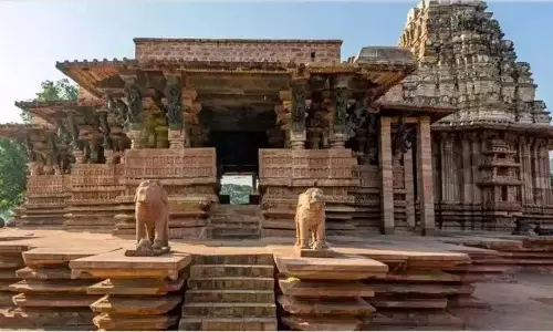 Telangana: मिस वर्ल्ड की प्रतिभागी वारंगल-रामप्पा मंदिर जाएँगी Telangana: मिस वर्ल्ड की प्रतिभागी वारंगल-रामप्पा मंदिर जाएँगी