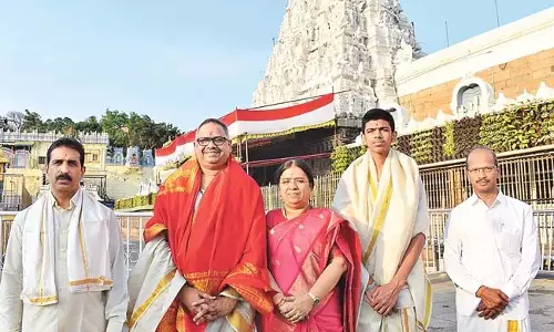 Andhra : उच्च न्यायालय के न्यायाधीश ने श्रीवरिणी का दौरा किया