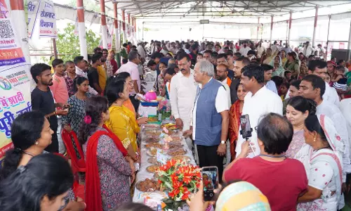 बोरियाकला में सांसद बृजमोहन अग्रवाल ने जनता की समस्या सुनी