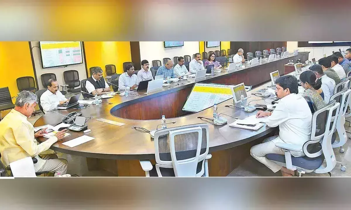 Andhra: नायडू ने वित्त वर्ष 26 के लिए 1.34 लाख करोड़ रुपये का राजस्व लक्ष्य रखा Andhra: नायडू ने वित्त वर्ष 26 के लिए 1.34 लाख करोड़ रुपये का राजस्व लक्ष्य रखा