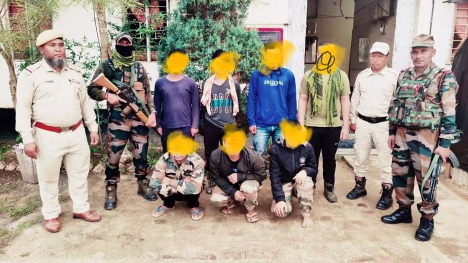 Manipur पुलिस की कार्रवाई में हथियार डीलर, उग्रवादी, ड्रग तस्कर गिरफ्तार