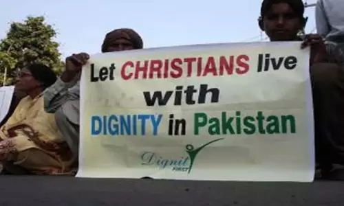 Pakistan : ईसाई समुदाय पर लगातार हो रहे अत्याचार और अन्याय ने चिंता बढ़ाई Pakistan : ईसाई समुदाय पर लगातार हो रहे अत्याचार और अन्याय ने चिंता बढ़ाई