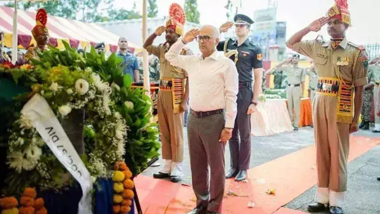 Manipur ने बीएसएफ जवान को अश्रुपूर्ण अंतिम विदाई दी