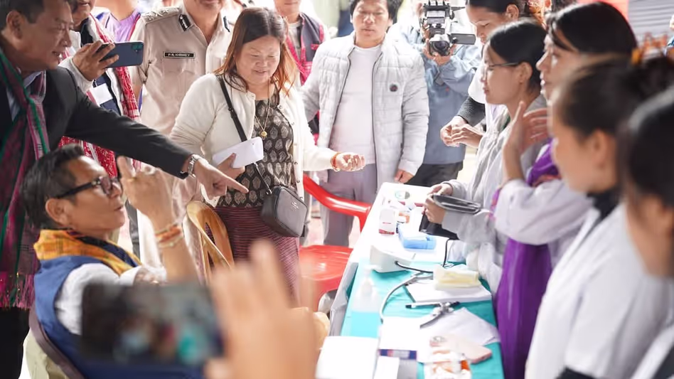 सेवा आपके द्वार 2.0 Arunachal के अंजॉ में भारत के पहले गांव में आयोजित किया गया