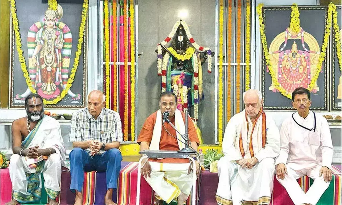 Andhra: विद्वानों का कहना है कि अन्नामाचार्य एक समाज सुधारक थे Andhra: विद्वानों का कहना है कि अन्नामाचार्य एक समाज सुधारक थे