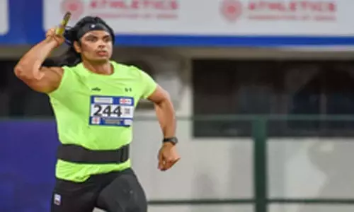 दो बार के ओलंपिक पदक विजेता नीरज चोपड़ा को लेफ्टिनेंट कर्नल की मानद रैंक दी गई