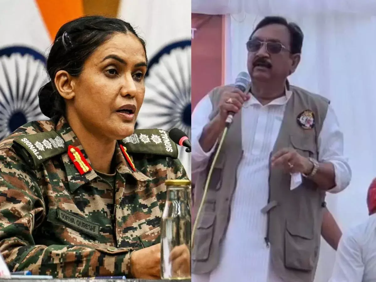 कर्नल सोफिया पर टिप्पणी मामला: हाई कोर्ट के फैसले के खिलाफ सुप्रीम कोर्ट पहुंचे मंत्री, तत्काल सुनवाई की अपील कर्नल सोफिया पर टिप्पणी मामला: हाई कोर्ट के फैसले के खिलाफ सुप्रीम कोर्ट पहुंचे मंत्री, तत्काल सुनवाई की अपील