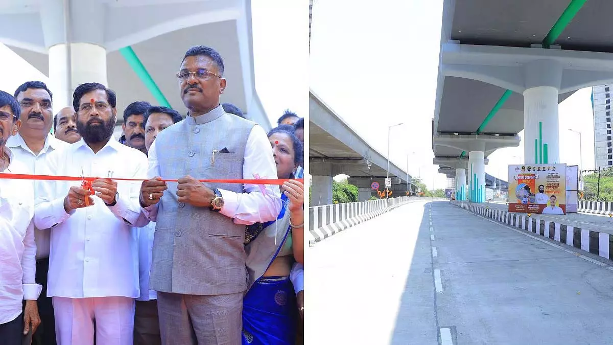 Maharashtra : घोड़बंदर रोड पर भयंदरपाड़ा में नए फ्लाईओवर के उद्घाटन Maharashtra : घोड़बंदर रोड पर भयंदरपाड़ा में नए फ्लाईओवर के उद्घाटन