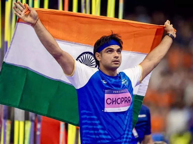 Neeraj चोपड़ा को प्रादेशिक सेना में लेफ्टिनेंट कर्नल की मानद रैंक प्रदान की गई Neeraj चोपड़ा को प्रादेशिक सेना में लेफ्टिनेंट कर्नल की मानद रैंक प्रदान की गई