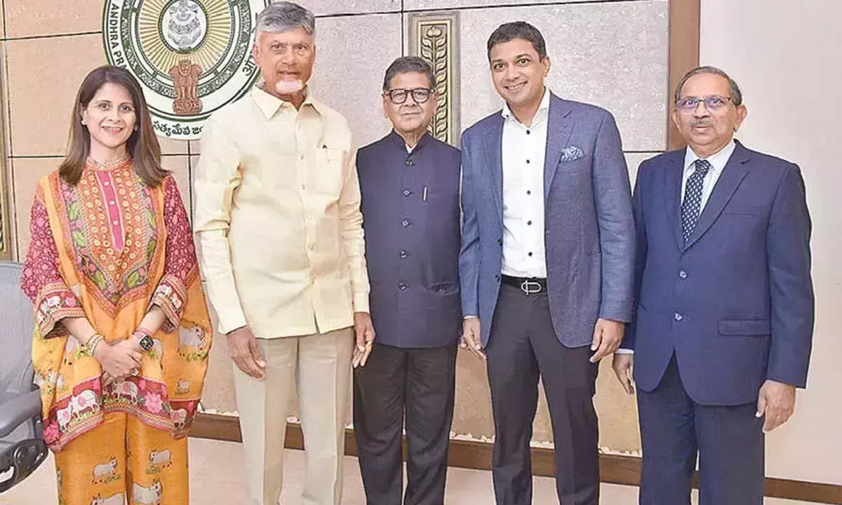 Andhra: जयराज इस्पात टीम ने सीएम से मुलाकात की Andhra: जयराज इस्पात टीम ने सीएम से मुलाकात की