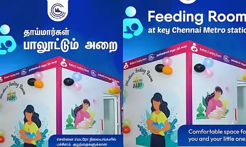 Chennai मेट्रो स्टेशनों पर स्तनपान कक्ष Chennai मेट्रो स्टेशनों पर स्तनपान कक्ष