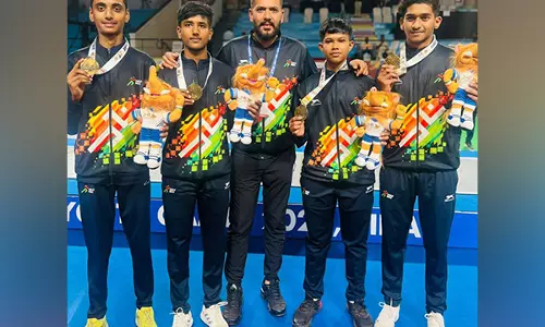 KIYG 2025: महाराष्ट्र टीम चैम्पियनशिप खिताब जीतने के लिए तैयार KIYG 2025: महाराष्ट्र टीम चैम्पियनशिप खिताब जीतने के लिए तैयार