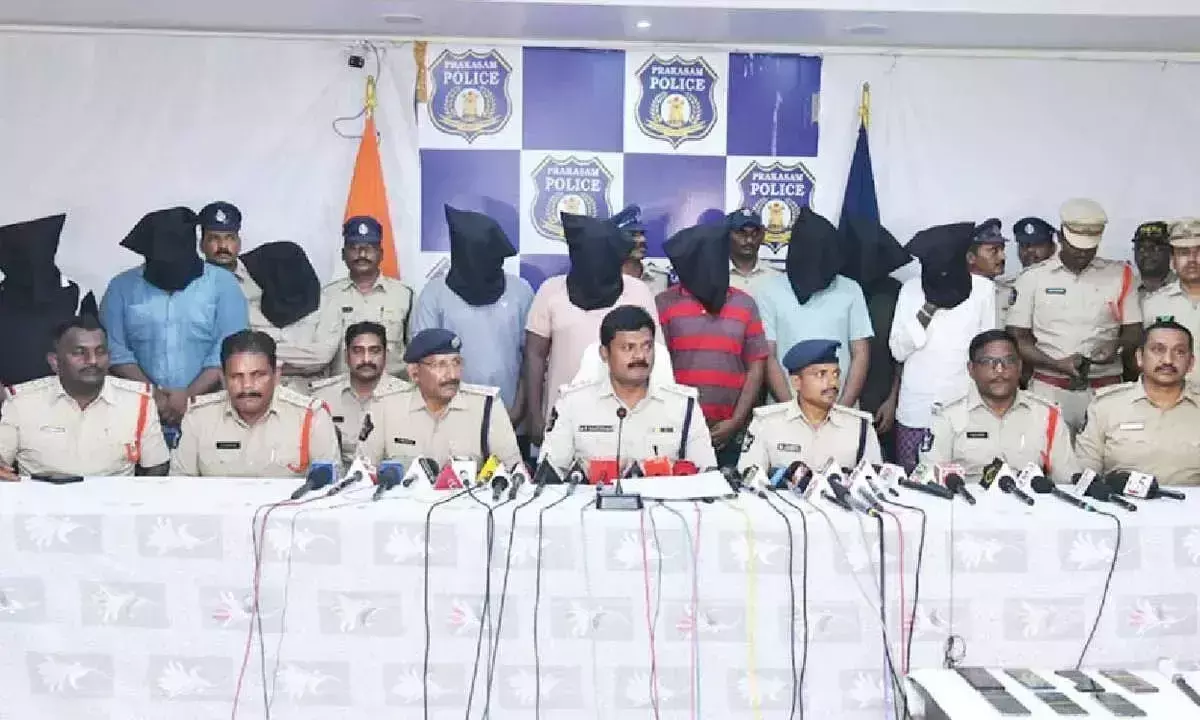 Andhra: मुप्पावरपु हत्या मामले में 9 गिरफ्तार