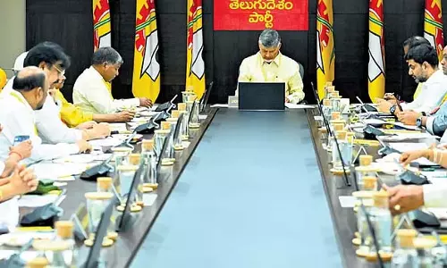 TDP पोलित ब्यूरो ने महानाडु को बड़े पैमाने पर आयोजित करने का फैसला किया