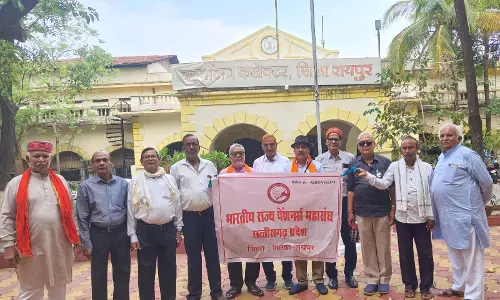 5 सूत्रीय मांगों को लेकर जिलों में CM और मुख्यसचिव के नाम कलेक्टर को ज्ञापन दिया गया 5 सूत्रीय मांगों को लेकर जिलों में CM और मुख्यसचिव के नाम कलेक्टर को ज्ञापन दिया गया