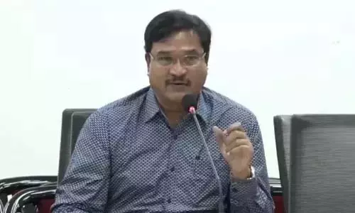 Telangana: हाइड्रा प्रमुख ने भूमि अतिक्रमण स्थल का दौरा किया Telangana: हाइड्रा प्रमुख ने भूमि अतिक्रमण स्थल का दौरा किया