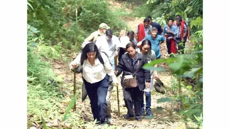 JICA मिशन ने मोकोकचुंग में एनएफएमपी की प्रगति की समीक्षा की