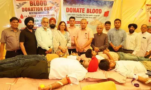 Chandigarh: शहर में छह शिविरों में 530 लोगों ने किया रक्तदान Chandigarh: शहर में छह शिविरों में 530 लोगों ने किया रक्तदान