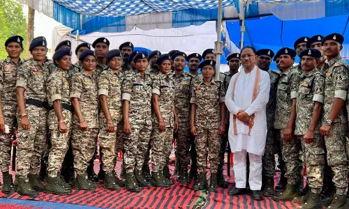 गलगम पहुंचे मुख्यमंत्री विष्णुदेव साय, जवानों का हौसला बढ़ाया