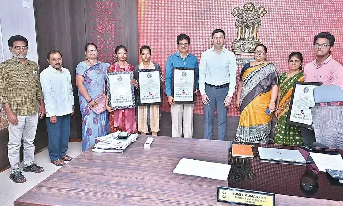 ZPHS के छात्रों ने पाई उच्चारण के लिए लंदन वर्ल्ड बुक ऑफ रिकॉर्ड्स में अपना नाम दर्ज कराया