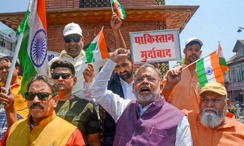 Jammu: मुस्लिम संगठन की भारत यात्रा श्रीनगर में संपन्न हुई Jammu: मुस्लिम संगठन की भारत यात्रा श्रीनगर में संपन्न हुई