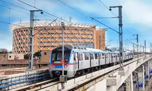 Hyderabad मेट्रो ने 17 मई से किराया बढ़ा दिया Hyderabad मेट्रो ने 17 मई से किराया बढ़ा दिया
