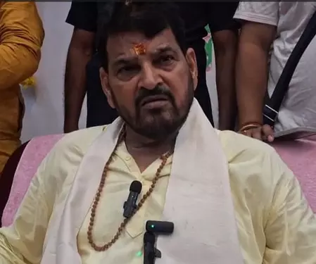 राहुल गांधी का दूसरा नाम ही विवाद है : पूर्व सांसद बृजभूषण शरण सिंह राहुल गांधी का दूसरा नाम ही विवाद है : पूर्व सांसद बृजभूषण शरण सिंह