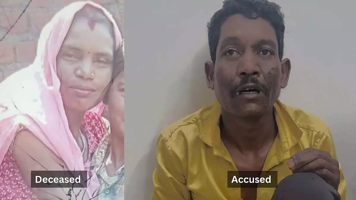 MP : जबलपुर में एक व्यक्ति ने पत्नी की हत्या कर शव नाले में फेंका, उसे बेवफाई का संदेह MP : जबलपुर में एक व्यक्ति ने पत्नी की हत्या कर शव नाले में फेंका, उसे बेवफाई का संदेह