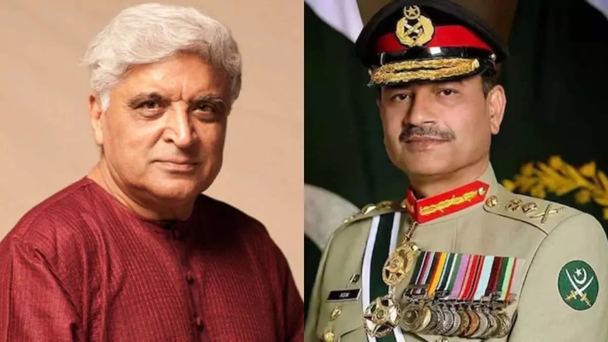 पाक आर्मी चीफ असीम मुनीर के बयान पर भड़के जावेद अख्तर, पूछा – ‘हिंदुओं को गाली क्यों? पाक आर्मी चीफ असीम मुनीर के बयान पर भड़के जावेद अख्तर, पूछा – ‘हिंदुओं को गाली क्यों?