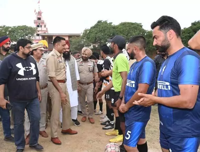 Ludhiana: खेल नशीली दवाओं के दुरुपयोग के खिलाफ सबसे प्रभावी उपकरण Ludhiana: खेल नशीली दवाओं के दुरुपयोग के खिलाफ सबसे प्रभावी उपकरण