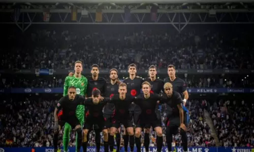 FC Barcelona ने एस्पेनयोल के खिलाफ 2-0 की जीत के साथ 28वां ला लीगा खिताब जीतने के लिए अपना दबदबा जारी रखा